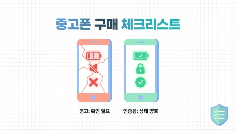 중고폰 두 번 사고 한 번 당한 사람이 정리한 구매 체크리스트