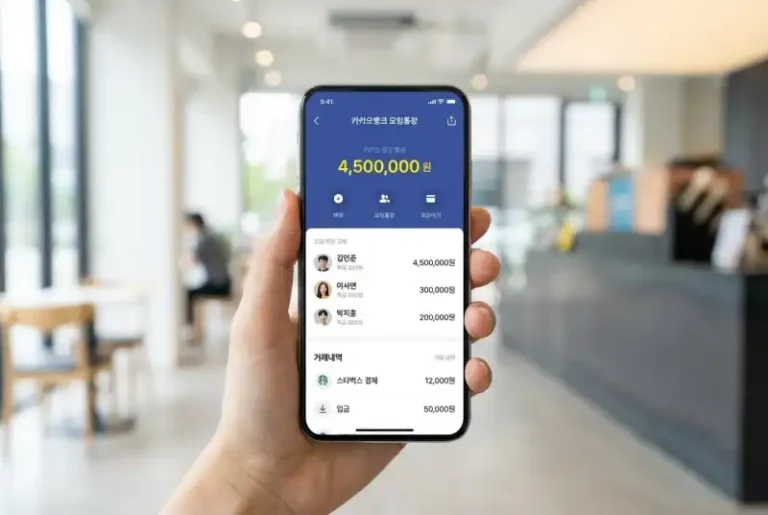 카카오뱅크 모임통장 꿀팁 총정리 완전정복