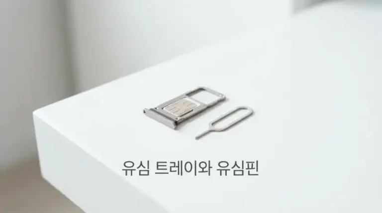 핸드폰 유심 직접 교체해봤더니, 5분이면 끝나더라고요