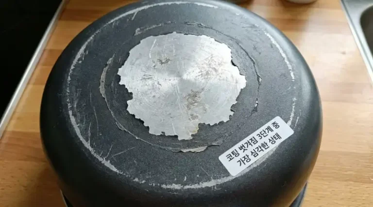 전기밥솥 내솥 코팅 벗겨졌을 때
