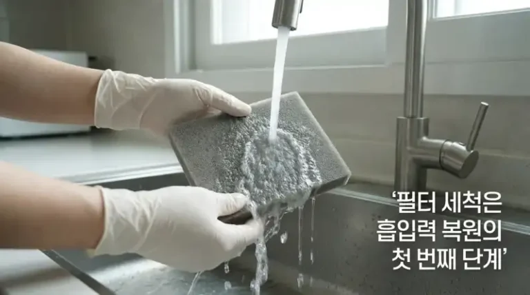 로봇청소기 흡입력 약해졌을 때, 3년 쓴 사람이 직접 되살린 방법 8가지