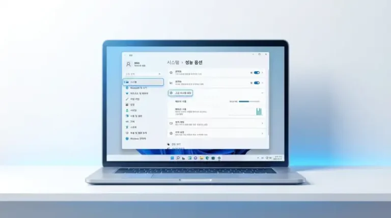 윈도우11 느려졌다면 지금 당장 바꿔야 할 설정 12가지