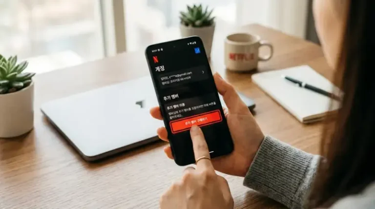 넷플릭스 공유 계정 만드는 법
