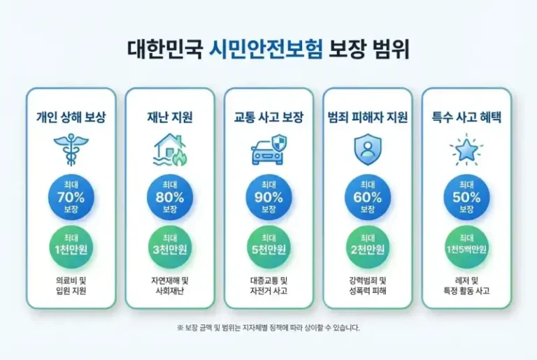 시민안전보험, 몰라서 못 받는 보상금이 수백만원?
