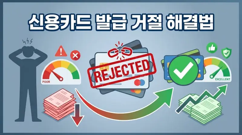 신용카드 발급 거절 3번 당한 뒤에야 알게 된 진짜 이유와 해결법