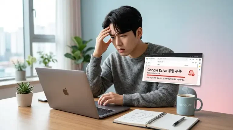 "Google Drive 용량 부족"