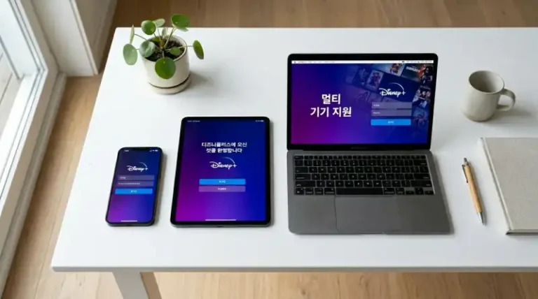 디즈니플러스 동시 시청 몇 명까지? 요금제별 접속 인원부터 계정공유 단속까지 직접 확인한 후기